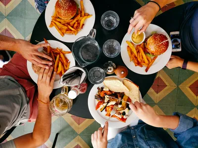 Order food table QR code